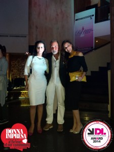 Bruno Baldassari con Oana Savescu e Meda Gheorghe _ Di International women _ Donna Impresa _ Romanian Info Fashion Festival _ magic event _ Pitiesti